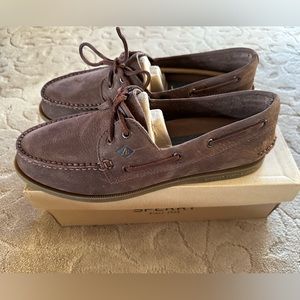 Sperry Auth/Original 2-eye Washable Brown Boat shoe- men’s 12-NIB